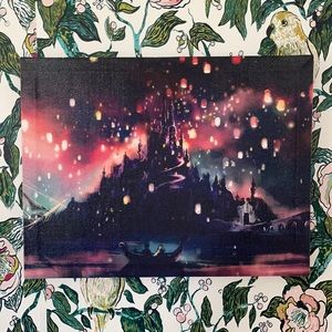 Disney Tangled Castle Print